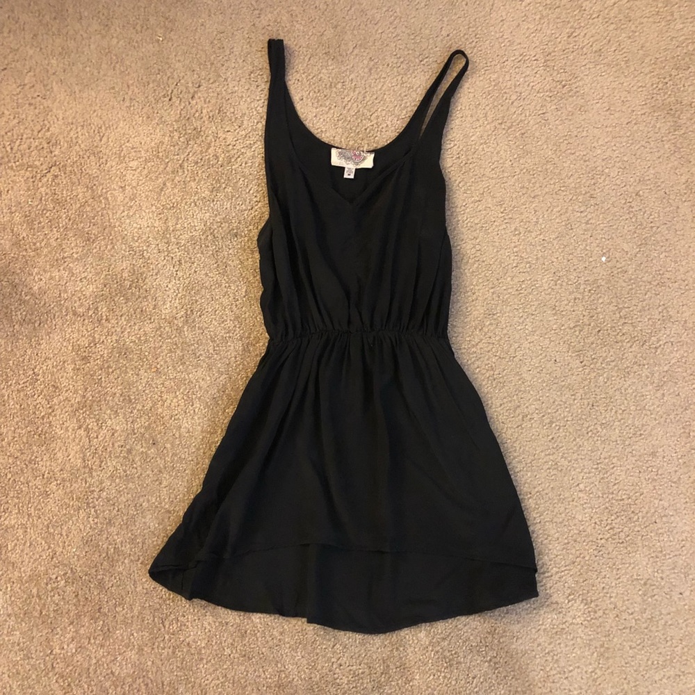 Black tunic high-low tank from Urban Outfitters